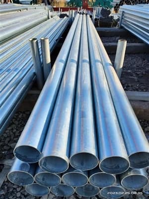 ASTM-A53-standardgalvaniserat rör levererat till USA